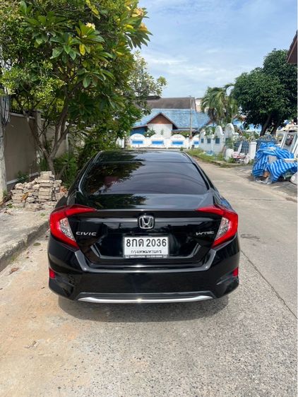 Honda Civic 2019 1.8 EL i-VTEC Sedan เบนซิน เกียร์อัตโนมัติ ดำ รูปที่ 4