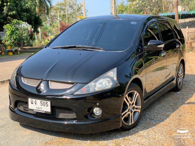 Mitsubishi Space Wagon 2006 2.4 GT Utility-car เบนซิน เกียร์อัตโนมัติ ดำ รูปที่ 4