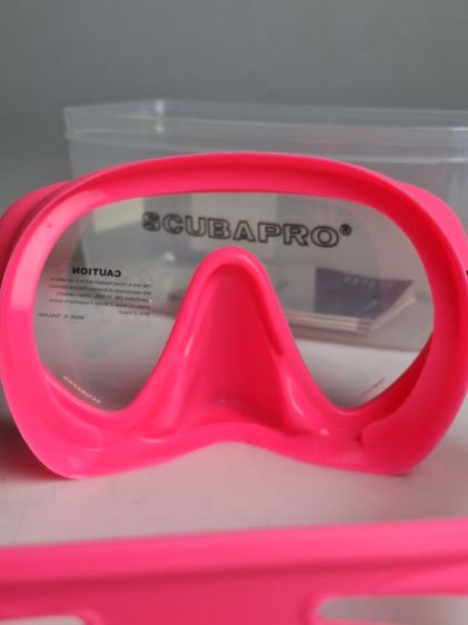 ขาย Mask SCUBAPRO รุ่น ghost สีชมพูครับ สภาพใหม่เอี่ยม  รูปที่ 3