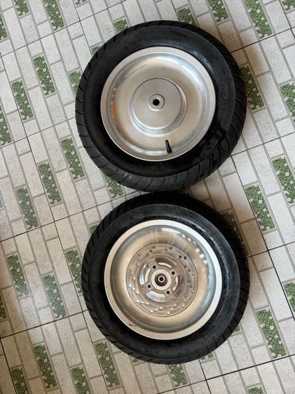 ล้อตัน ขอบ12 ฟีโน่ มีโอ 115 พร้อมยาง ตรงรุ่น ใส่ได้เลย ชุดละ5900 ติดต่อ 089-4138993 เอส  รูปที่ 4