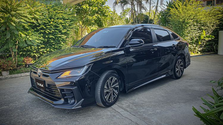 ชุดแต่ง Toyota Yaris Ativ 2022–2026 สเกิร์ตรอบคัน รุ่น TAIGA 5 ชิ้น ABS แบรนด์ไทย รูปที่ 4