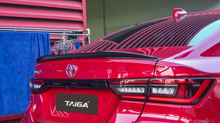 ชุดแต่ง Toyota Yaris Ativ 2022–2026 สเกิร์ตรอบคัน รุ่น TAIGA 5 ชิ้น ABS แบรนด์ไทย รูปที่ 8