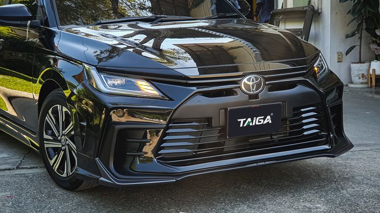 ชุดแต่ง Toyota Yaris Ativ 2022–2026 สเกิร์ตรอบคัน รุ่น TAIGA 5 ชิ้น ABS แบรนด์ไทย