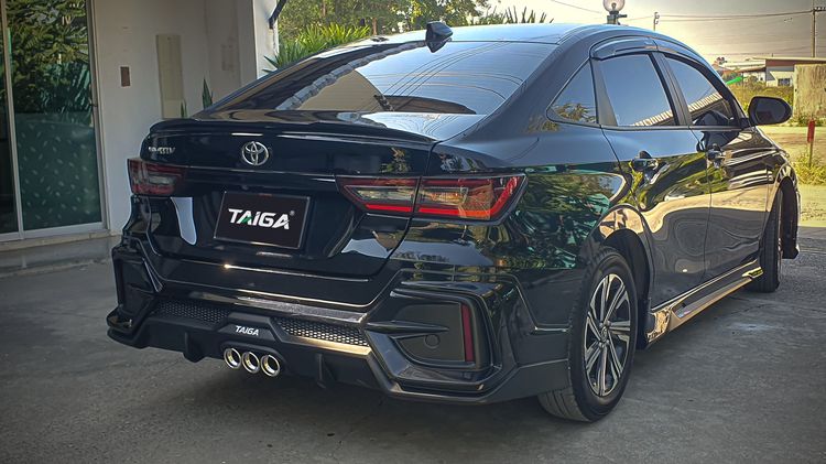 ชุดแต่ง Toyota Yaris Ativ 2022–2026 สเกิร์ตรอบคัน รุ่น TAIGA 5 ชิ้น ABS แบรนด์ไทย รูปที่ 3
