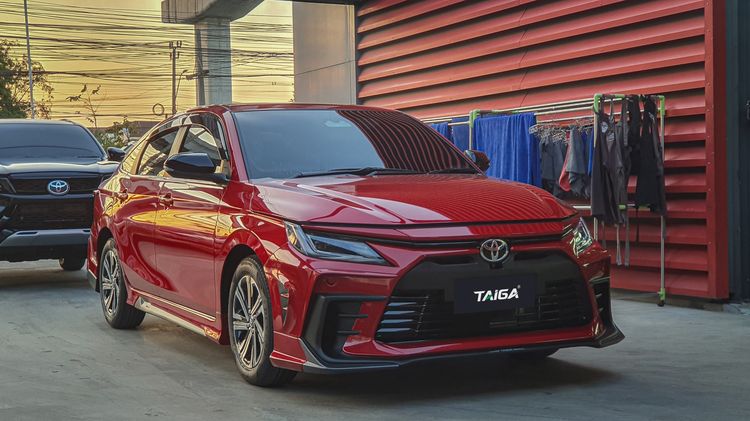 ชุดแต่ง Toyota Yaris Ativ 2022–2026 สเกิร์ตรอบคัน รุ่น TAIGA 5 ชิ้น ABS แบรนด์ไทย รูปที่ 11