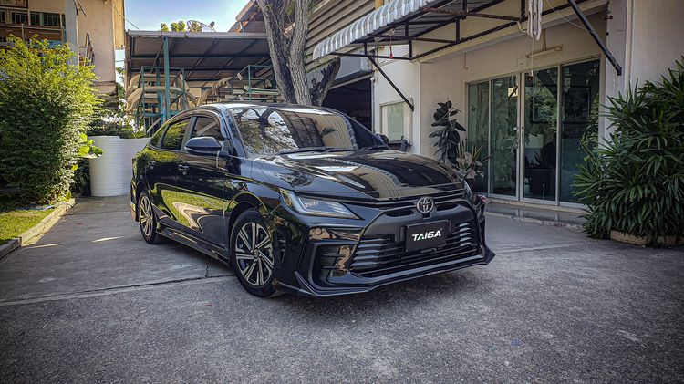 ชุดแต่ง Toyota Yaris Ativ 2022–2026 สเกิร์ตรอบคัน รุ่น TAIGA 5 ชิ้น ABS แบรนด์ไทย รูปที่ 5