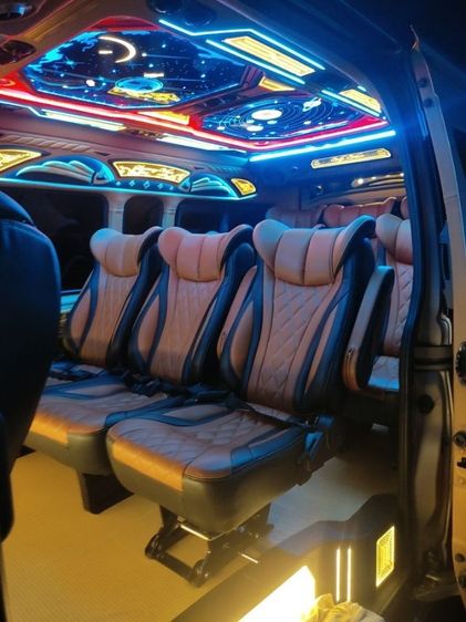 Toyota Commuter 2020 2.8 Van ดีเซล เกียร์ธรรมดา บรอนซ์เงิน รูปที่ 4