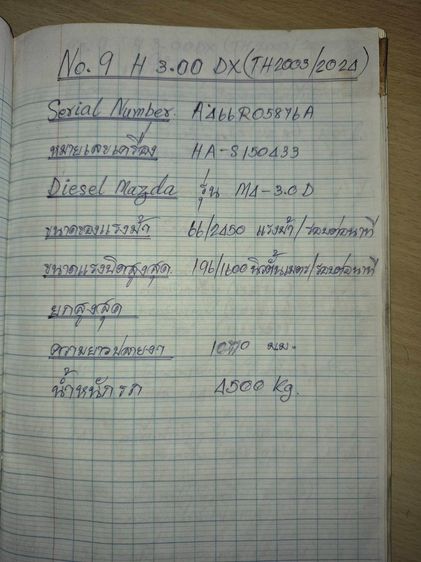 ขาย Forklift Hyster 3T ยกสูง 6 เมตร เจ้าของขายเอง พร้อมใช้งาน รูปที่ 2