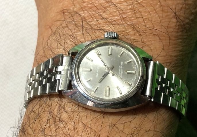 อื่นๆ เงิน Vintage Sandoz Lady Swiss Made