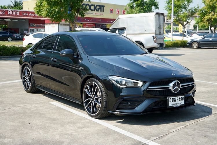 Mercedes-Benz CLA-Class 2020 CLA35 Sedan เบนซิน ไม่ติดแก๊ส เกียร์อัตโนมัติ ดำ รูปที่ 2