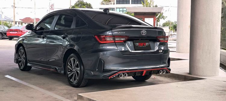 ชุดแต่ง Toyota Yaris Ativ 2022–2026 สเกิร์ตรอบคัน รุ่น SR Limited 5 ชิ้น ABS แบรนด์ไทย รูปที่ 11