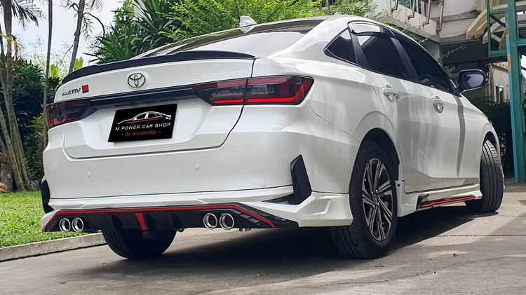 ชุดแต่ง Toyota Yaris Ativ 2022–2026 สเกิร์ตรอบคัน รุ่น SR Limited 5 ชิ้น ABS แบรนด์ไทย รูปที่ 7