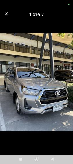 Toyota Hilux Revo 2022 2.4 Entry Pickup ดีเซล ไม่ติดแก๊ส เกียร์อัตโนมัติ เทา รูปที่ 3