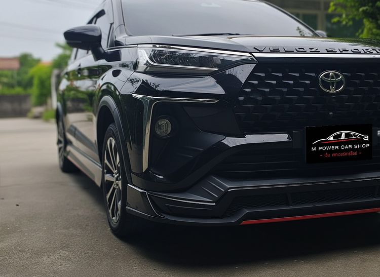 ชุดแต่ง Toyota Veloz 2022–2026 สเกิร์ตรอบคัน รุ่น SR Limited 5 ชิ้น ABS แบรนด์ไทย รูปที่ 8