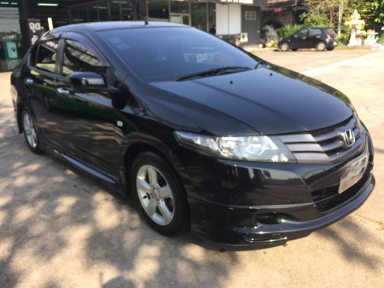 Honda City 2010 1.5 V i-VTEC Sedan เบนซิน เกียร์อัตโนมัติ ดำ รูปที่ 4