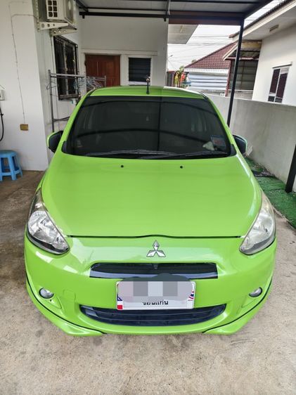 Mitsubishi Mirage 2013 1.2 Limited Edition Sedan เบนซิน เกียร์อัตโนมัติ เขียว รูปที่ 4