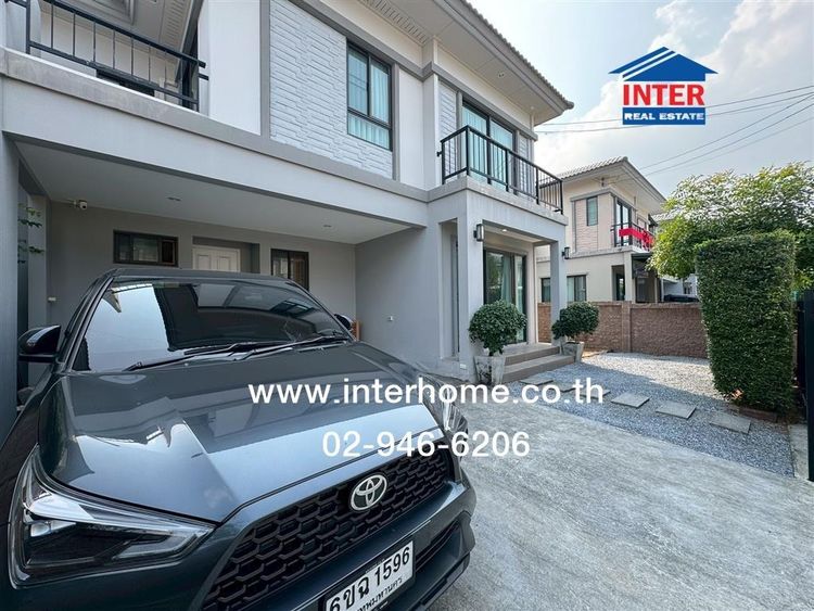 บ้านเดี่ยว 2 ชั้น 42 ตร.ว. หมุ่บ้านภัสสรรามคำแหง ราษฎร์พัฒนา ใกล้รถไฟฟ้า BTS ราษฎร์พัฒนา ถนนรามคำแหง ถนนราษฎร์พัฒนา เขตสะพานสูง กรุงเทพ รูปที่ 3