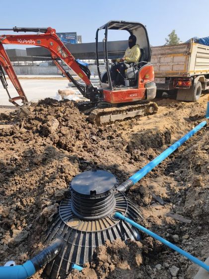 ช่างวางถังแซท บริการขุดท่อวางท่อ วางถังบำบัดน้ำเสีย วางถังแชท เชื่อมท่อวางระบบสุขาภิบาล รูปที่ 11