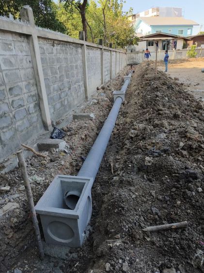 รับวางท่อใยหิน บ่อพัก ท่อ คสล.  รูปที่ 5