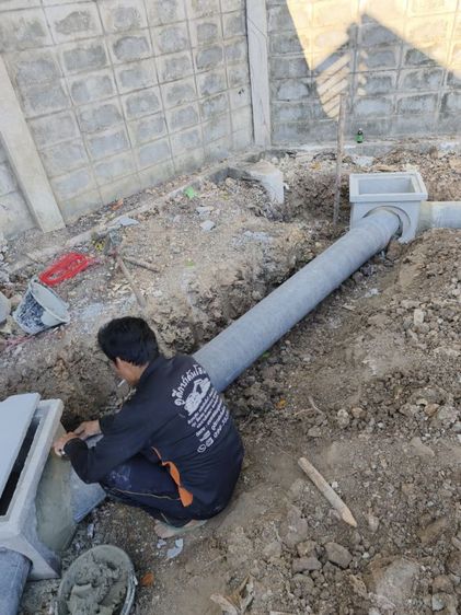 รับวางท่อใยหิน บ่อพัก ท่อ คสล.  รูปที่ 3