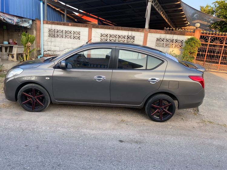 Nissan Almera 2015 1.2 VL Sedan เบนซิน ไม่ติดแก๊ส เกียร์อัตโนมัติ น้ำตาล รูปที่ 4