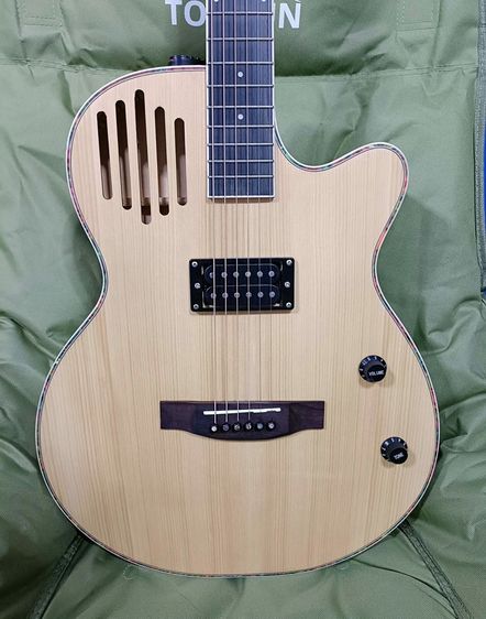 💟 กีต้าร์ kazuki silent SA-40 เล่นเพลงร็อคได้