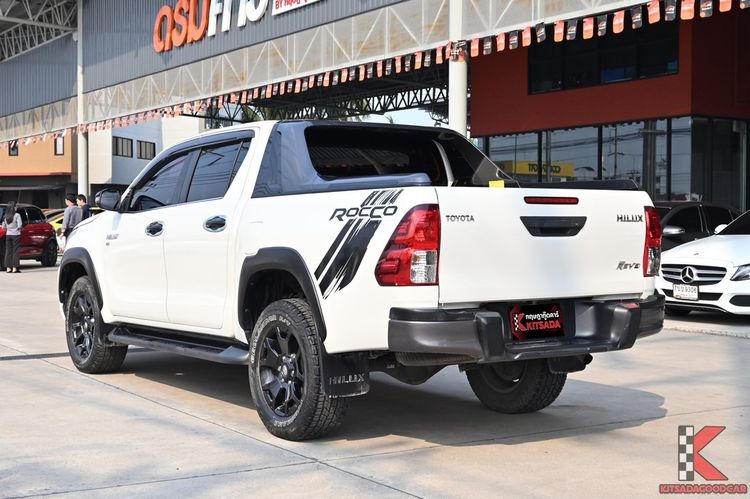 Toyota Hilux Revo 2018 2.8 Prerunner G Rocco Pickup ดีเซล ไม่ติดแก๊ส เกียร์อัตโนมัติ ขาว รูปที่ 3