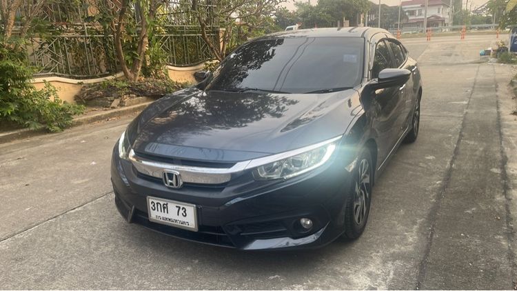 Honda Civic 2018 1.8 EL i-VTEC Sedan เบนซิน เกียร์อัตโนมัติ น้ำเงิน รูปที่ 2