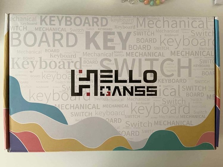 Hello Ganss HS75T Hotswap RGB Bluetooth Keyboard Hotswap คีย์บอร์ดไร้สาย Mechanical Keyboard มือสอง ใช้งานได้ดี(ต้องลูปปุ่มใหม่) รูปที่ 3