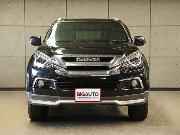 Isuzu MU-X 2018 3.0 The Iconic Utility-car ดีเซล ไม่ติดแก๊ส เกียร์อัตโนมัติ ดำ รูปที่ 3