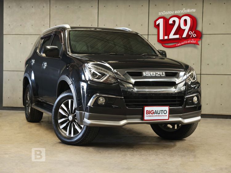 รถ Isuzu MU-X 3.0 The Iconic สี ดำ