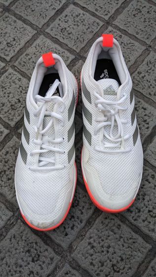 ขายรองเท้าadidas สีขาว1คู่สีดำ1คู่เบอร์44สวยมากเหมือนของใหม่เลย รูปที่ 4