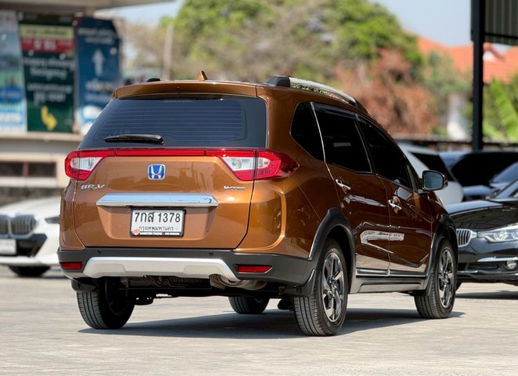 Honda BR-V 2018 1.5 SV Utility-car เบนซิน ไม่ติดแก๊ส เกียร์อัตโนมัติ น้ำตาล รูปที่ 4
