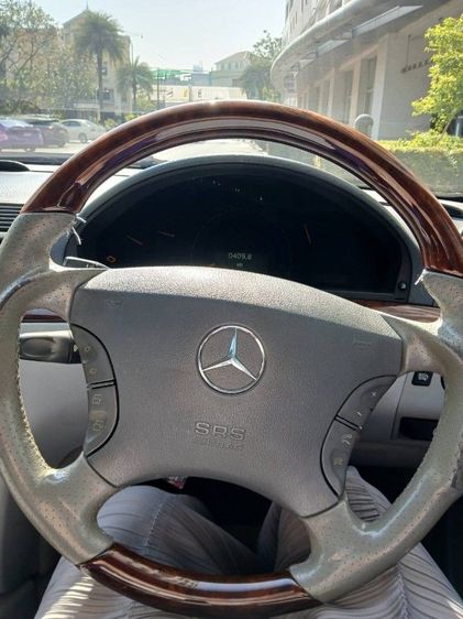 Mercedes-Benz S-Class 2003 S280 Sedan เบนซิน เกียร์อัตโนมัติ ดำ รูปที่ 4