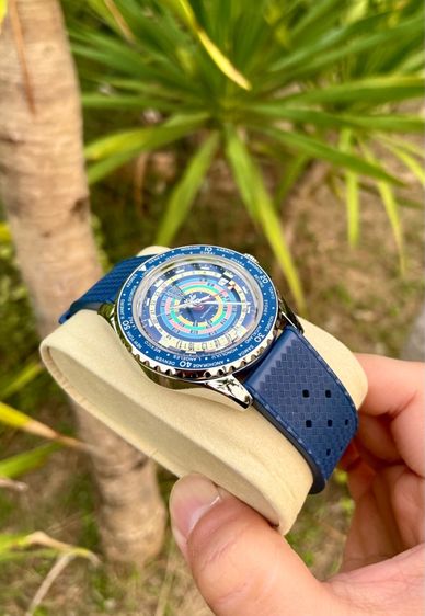 mido ocean star worldtimer gmt รูปที่ 3