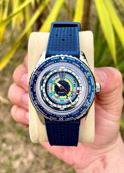 mido ocean star worldtimer gmt