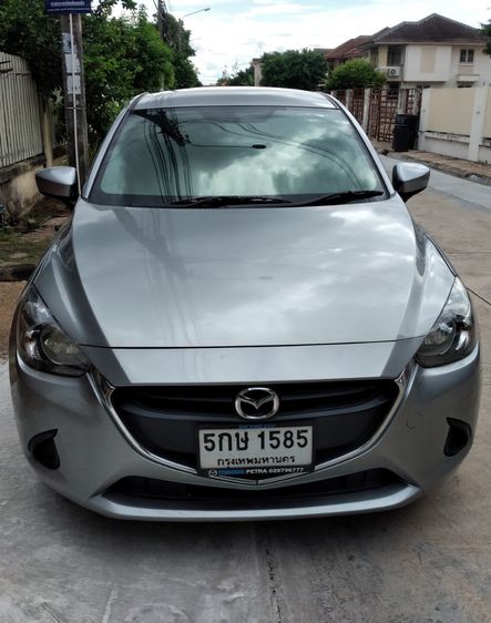 Mazda Mazda 2 2016 1.3 Standard Sedan เบนซิน ไม่ติดแก๊ส เกียร์อัตโนมัติ เทา รูปที่ 3