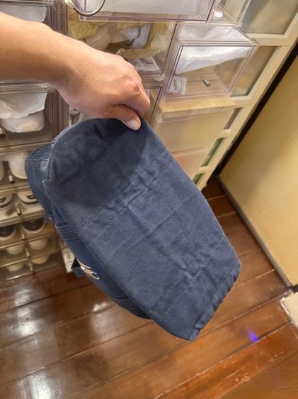 POLO RALPH LAUREN Large Tote Bag navy รูปที่ 10