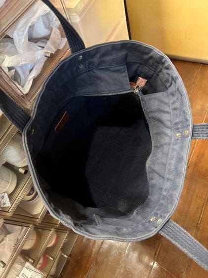 POLO RALPH LAUREN Large Tote Bag navy รูปที่ 6