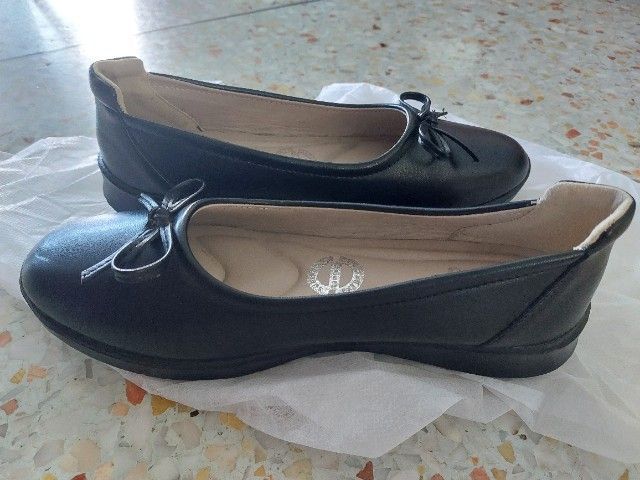 รองเท้าคัทชู สีดำ เบอร์ 38 มือสอง รูปที่ 2