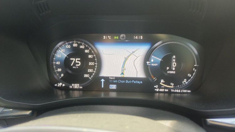 Volvo XC60 2019 2.0 T8 Plug-in Hybrid AWD Utility-car ปลั๊กอินไฮบริด (PHEV) ไม่ติดแก๊ส เกียร์อัตโนมัติ ขาว รูปที่ 3