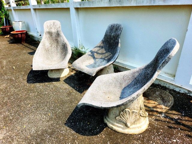 ขายเก้าอี้ม้าหิน รูปที่ 2