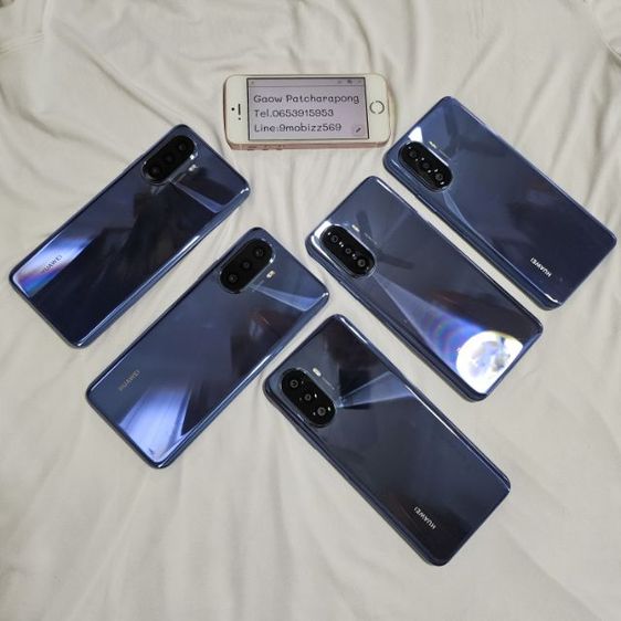 Huawei Nova Y70 128g แบต6000mAh สีน้ำเงิน สภาพสวย (อ่านรายละเอียดกดเลย) รูปที่ 4
