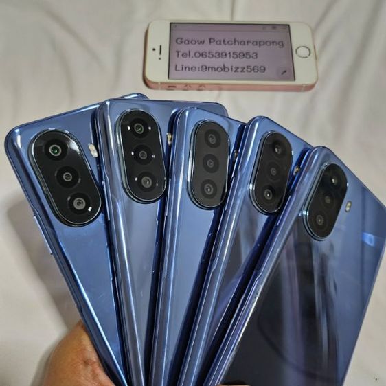 อื่นๆ 128 GB Huawei Nova Y70 128g แบต6000mAh สีน้ำเงิน สภาพสวย (อ่านรายละเอียดกดเลย)