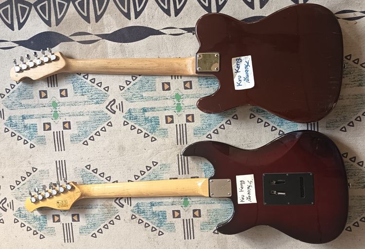 ขายเหมากีตาร์ 2 ตัวพร้อมใช้ 8,000 บาท (พร้อมส่งนัดรับเชียงคาน จ.เลย) รูปที่ 2