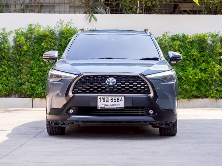 Toyota Corolla Cross 2020 1.8 Hybrid Premium Safety Utility-car ไฮบริด ไม่ติดแก๊ส เกียร์อัตโนมัติ เทา รูปที่ 2