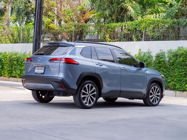 Toyota Corolla Cross 2020 1.8 Hybrid Premium Safety Utility-car ไฮบริด ไม่ติดแก๊ส เกียร์อัตโนมัติ เทา รูปที่ 4