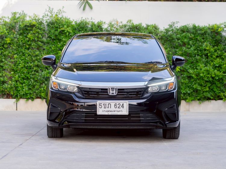 Honda City 2024 1.0 SV Sedan เบนซิน ไม่ติดแก๊ส เกียร์อัตโนมัติ ดำ รูปที่ 2