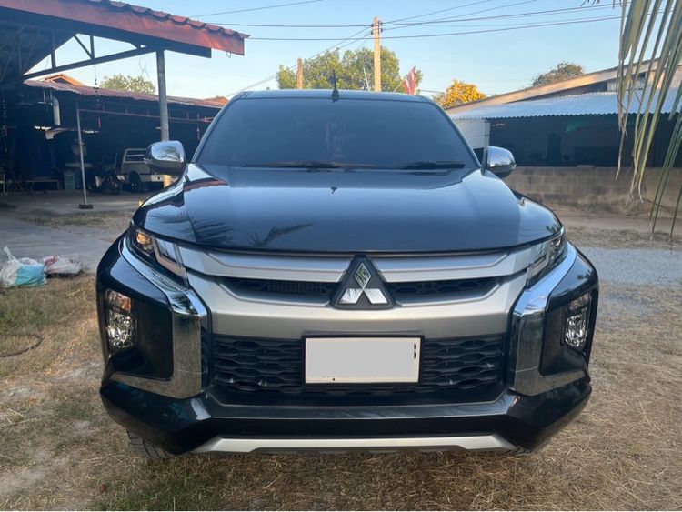 Mitsubishi Triton 2019 All New Double Cab 2.4 GLS Plus Pickup ดีเซล เกียร์อัตโนมัติ เทา รูปที่ 2