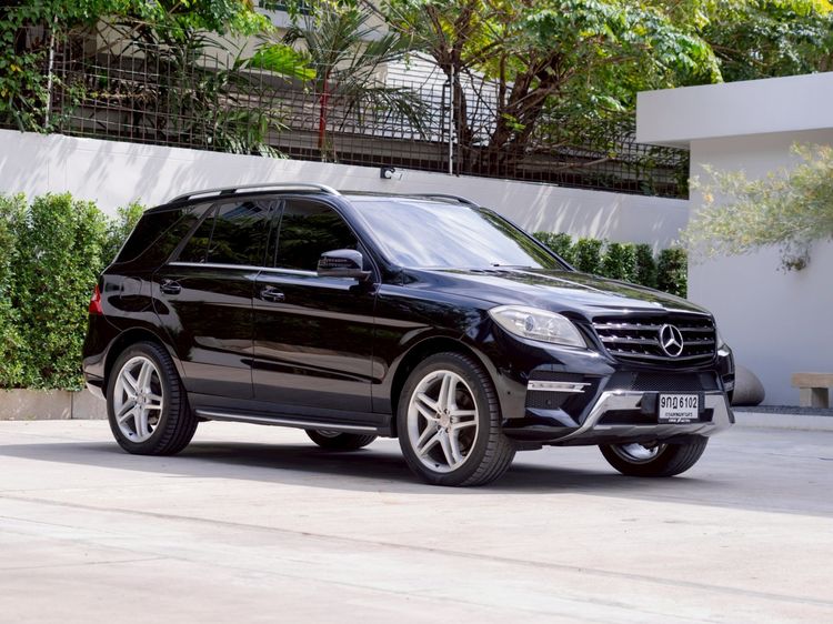 Mercedes-Benz ML-Class 2013 ML250 CDI Utility-car ดีเซล ไม่ติดแก๊ส เกียร์อัตโนมัติ ดำ